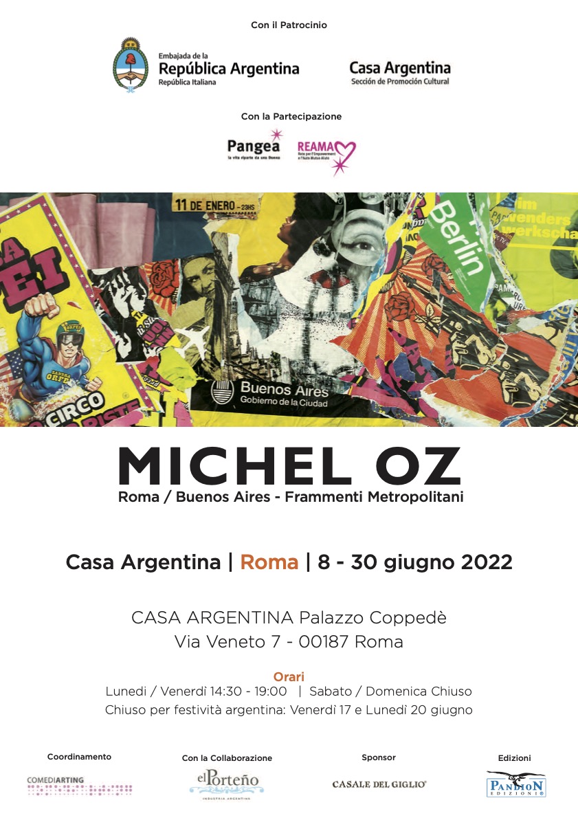 MICHEL OZ – Roma / Buenos Aires. Frammenti Metropolitanihttps://www.exibart.com/repository/media/formidable/11/img/f32/locandina-Moz.jpg