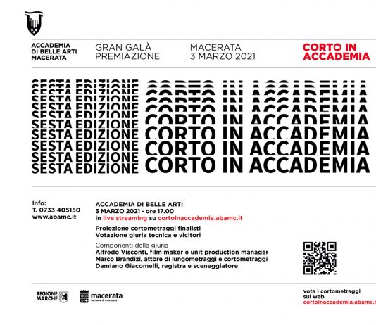 Corto in Accademia. Sesta edizione 2020/2021