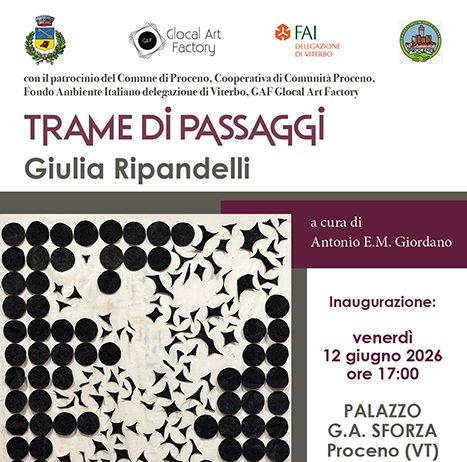 Giulia Ripandelli – Trame di cammini Giulia Ripandelli – Trame di cammini