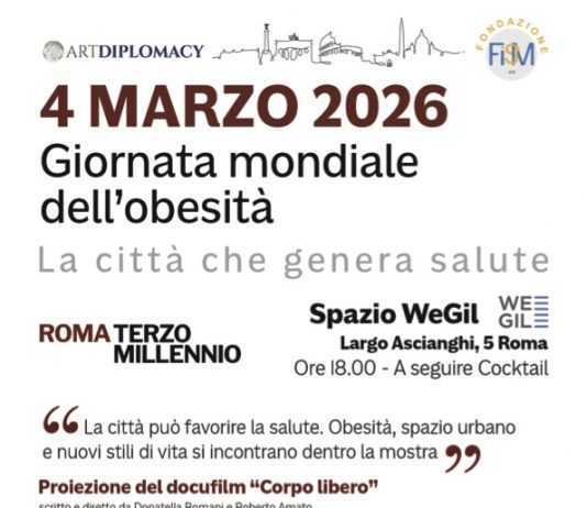 Evento per la Giornata Mondiale dell’Obesità nell’ambito della mostra “Roma Terzo Millennio”