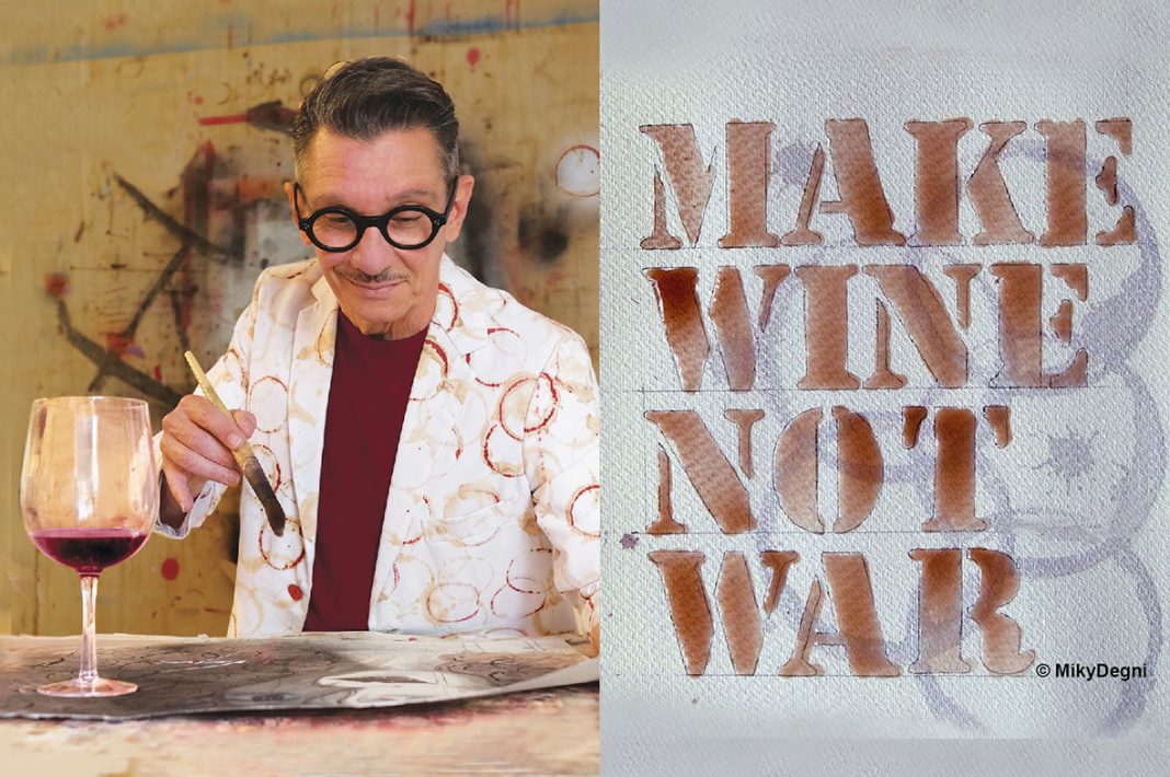 Il Wine Painting per un messaggio di pacehttps://www.exibart.com/repository/media/formidable/11/img/f60/foto.wineworkshop-1068x710.jpg