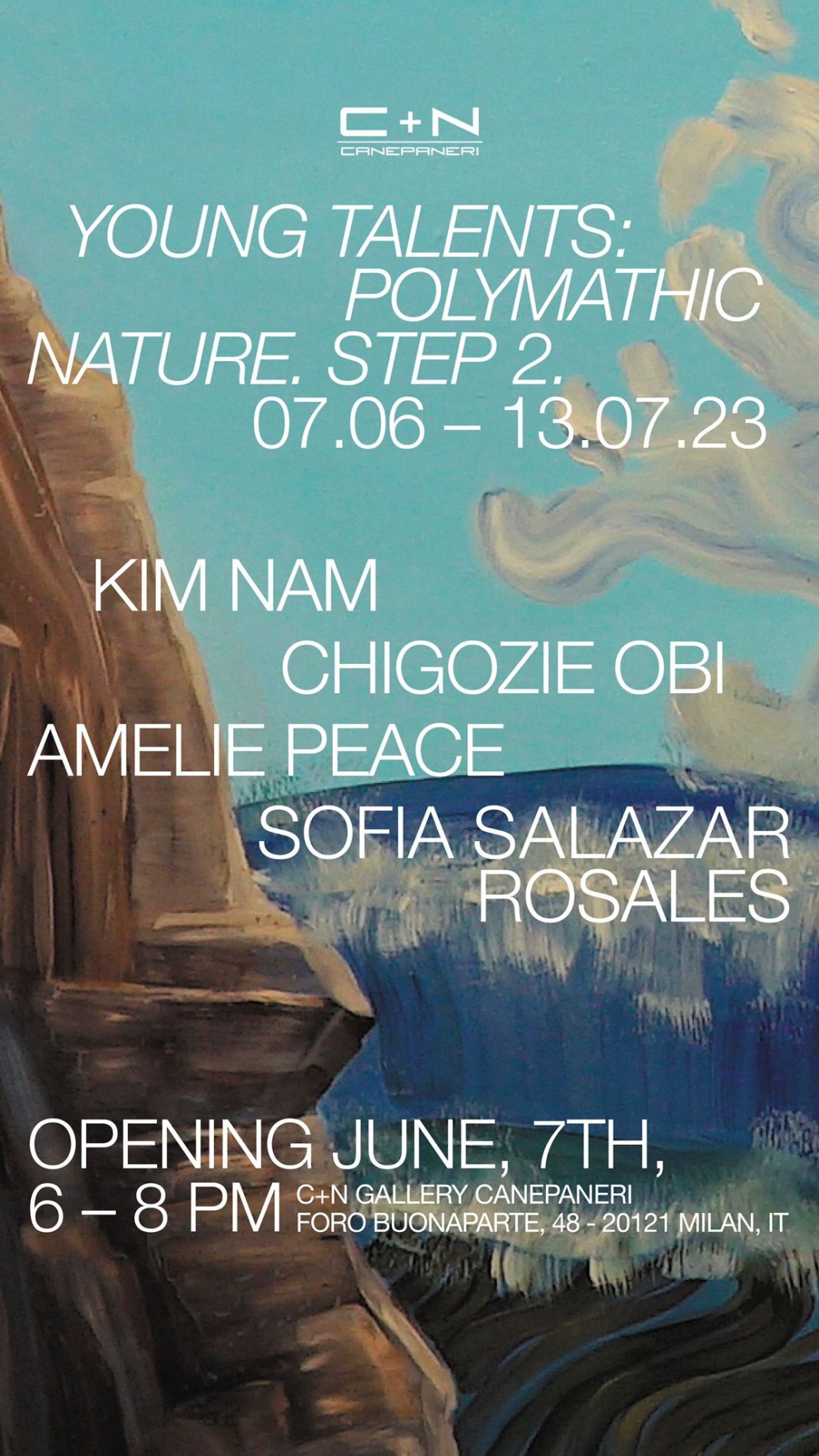 Young Talents: Polymathic Nature. Step 2https://www.exibart.com/repository/media/formidable/11/img/f69/WhatsApp-Image-2023-05-27-at-20.12.30-1068x1899.jpeg