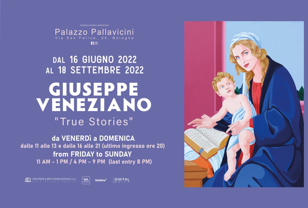 Giuseppe Veneziano – True Storieshttps://www.exibart.com/repository/media/formidable/11/img/f76/Locandina-True-Stories-G.Veneziano-Palazzo-Pallavicini-1068x722.jpg