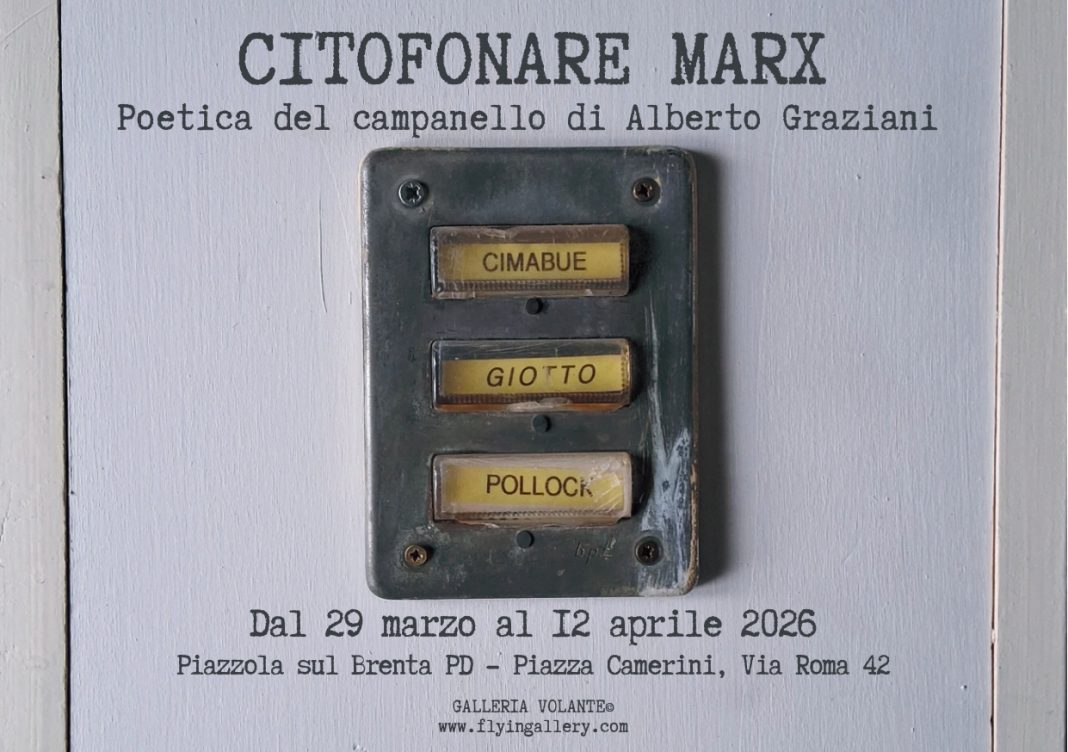 Citofonare Marx. Poetica dei campanelli di Alberto Grazianihttps://www.exibart.com/repository/media/formidable/11/img/f94/CITOFONARE-MARX-1068x752.jpg