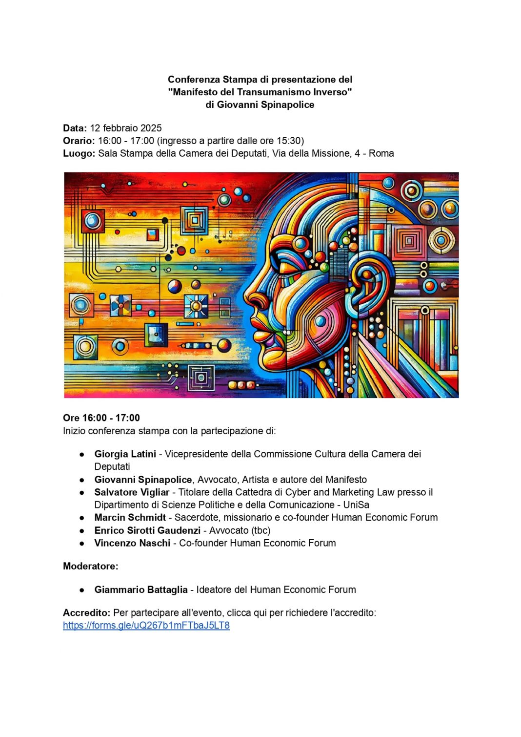 Nasce il Transumanismo Inverso. Alla Camera dei Deputati la presentazione ufficiale del Manifestohttps://www.exibart.com/repository/media/formidable/11/img/f95/Conferenza-Stampa-di-presentazione-del-_Manifesto-del-Transumanismo-Inverso_-di-Giovanni-Spinapolice-1_page-0001-1068x1509.jpg