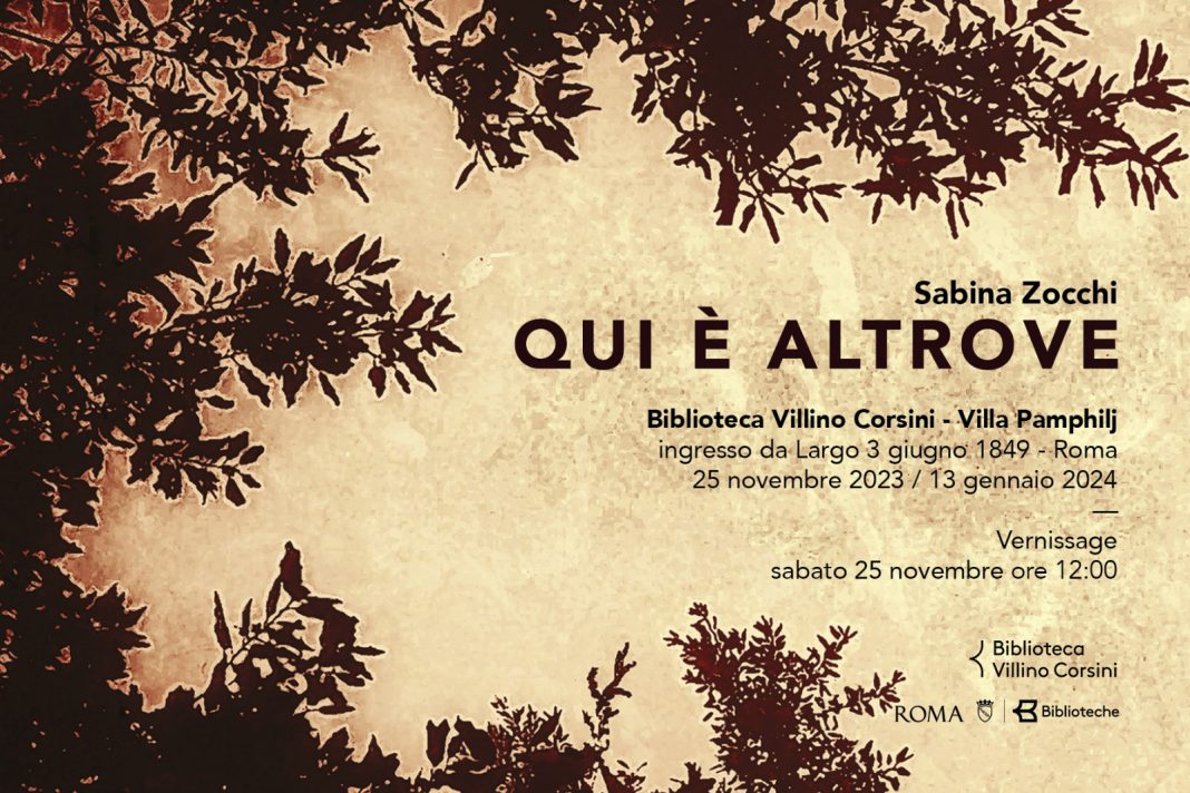 Sabina Zocchi – QUI È ALTROVEhttps://www.exibart.com/repository/media/formidable/11/img/fc1/Sabina-Zocchi_Qui-è-altrove_invito-1068x712.jpeg