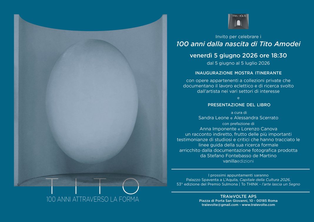 Tito Amodei – Tito. 100 anni attraverso la formahttps://www.exibart.com/repository/media/formidable/11/img/fcb/INVITO-Roma_TITO.-100-anni-attraverso-la-forma-1068x755.jpg