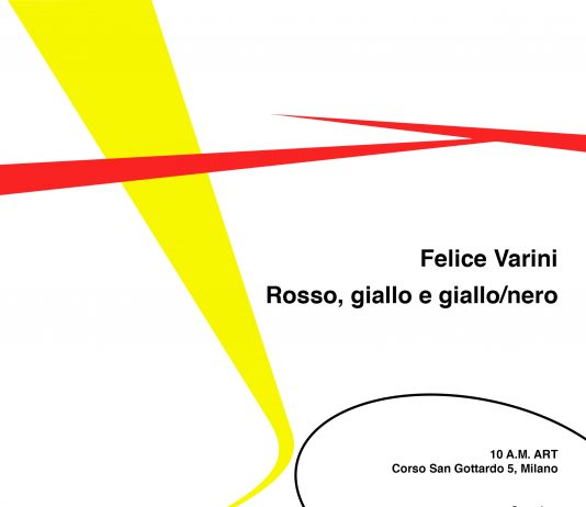 Felice Varini – Rosso, giallo e giallo/nero
