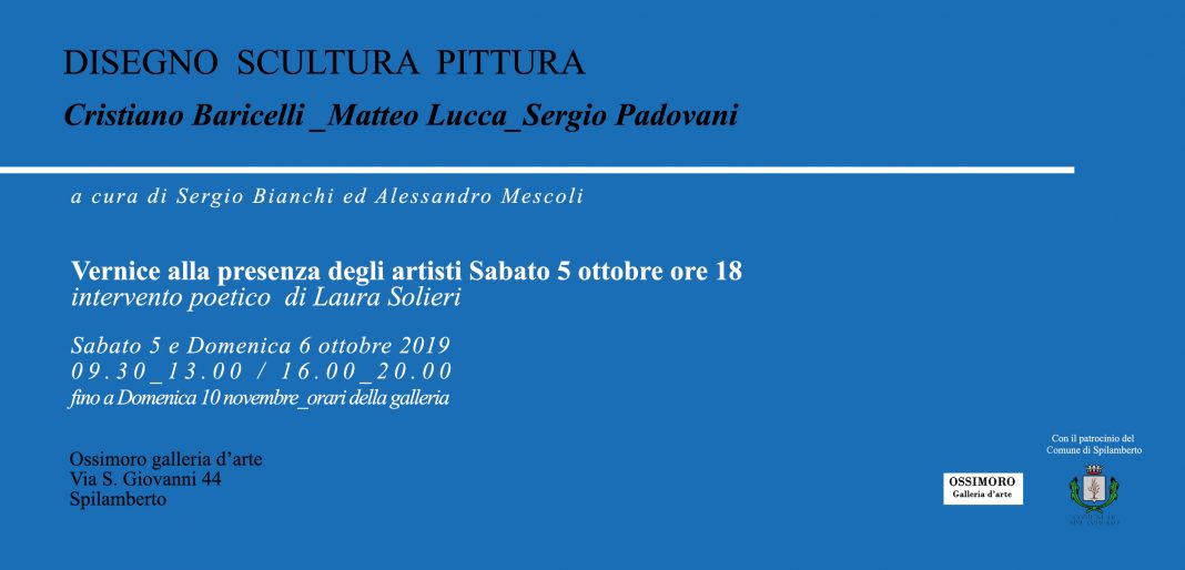 Cristiano Baricelli / Matteo Lucca / Sergio Padovani – Disegno, Scultura, Pitturahttps://www.exibart.com/repository/media/formidable/11/invito-retro-1-1068x514.jpg