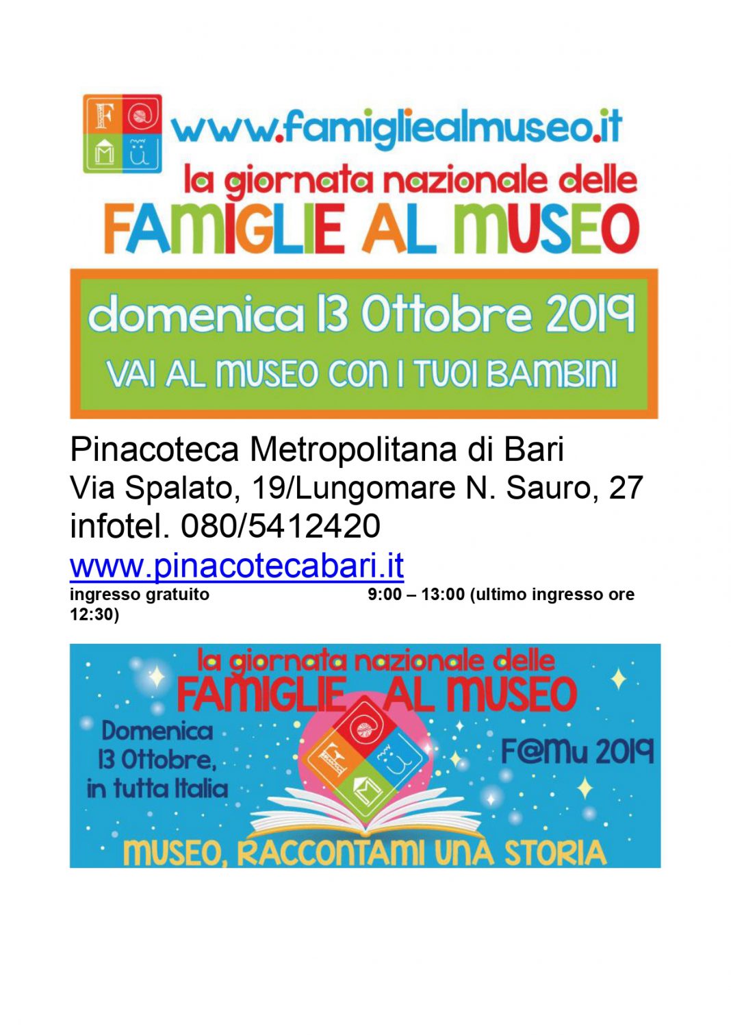 F@MU 2019  Famiglie al Museo 2019 in Pinacotecahttps://www.exibart.com/repository/media/formidable/11/locandina-F@MU-2109-1068x1511.jpg