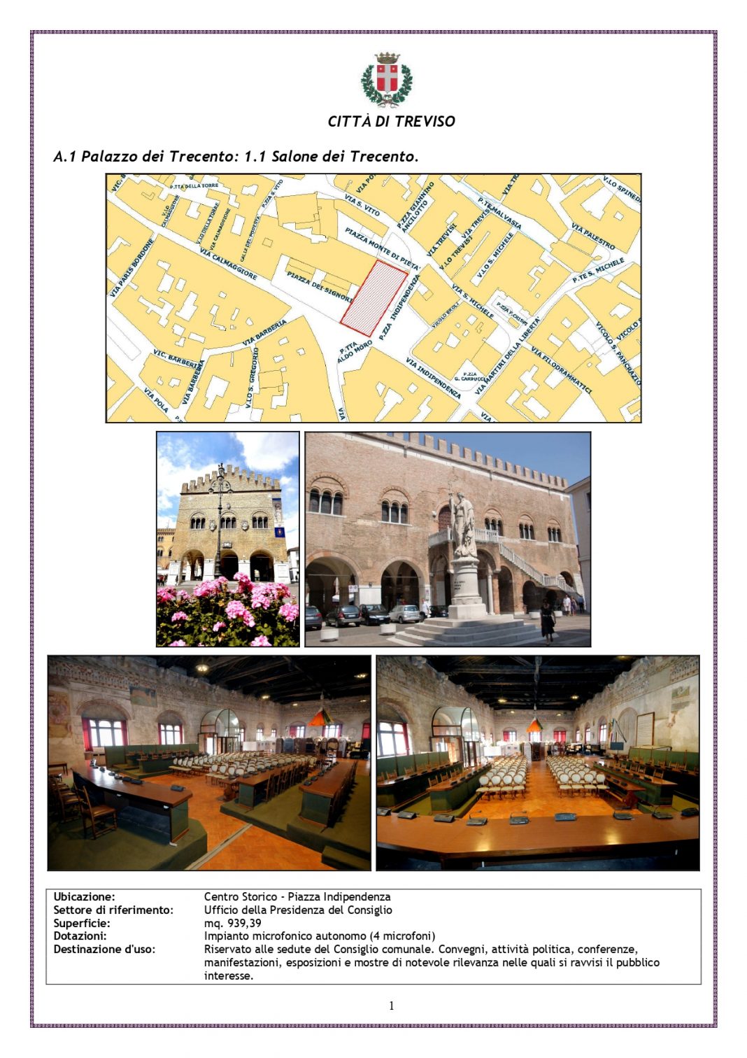 Palazzo dei 300 TREVISO