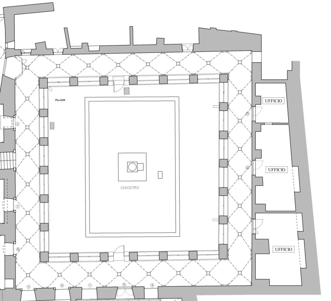 Chiostro del Monastero di San Benedetto