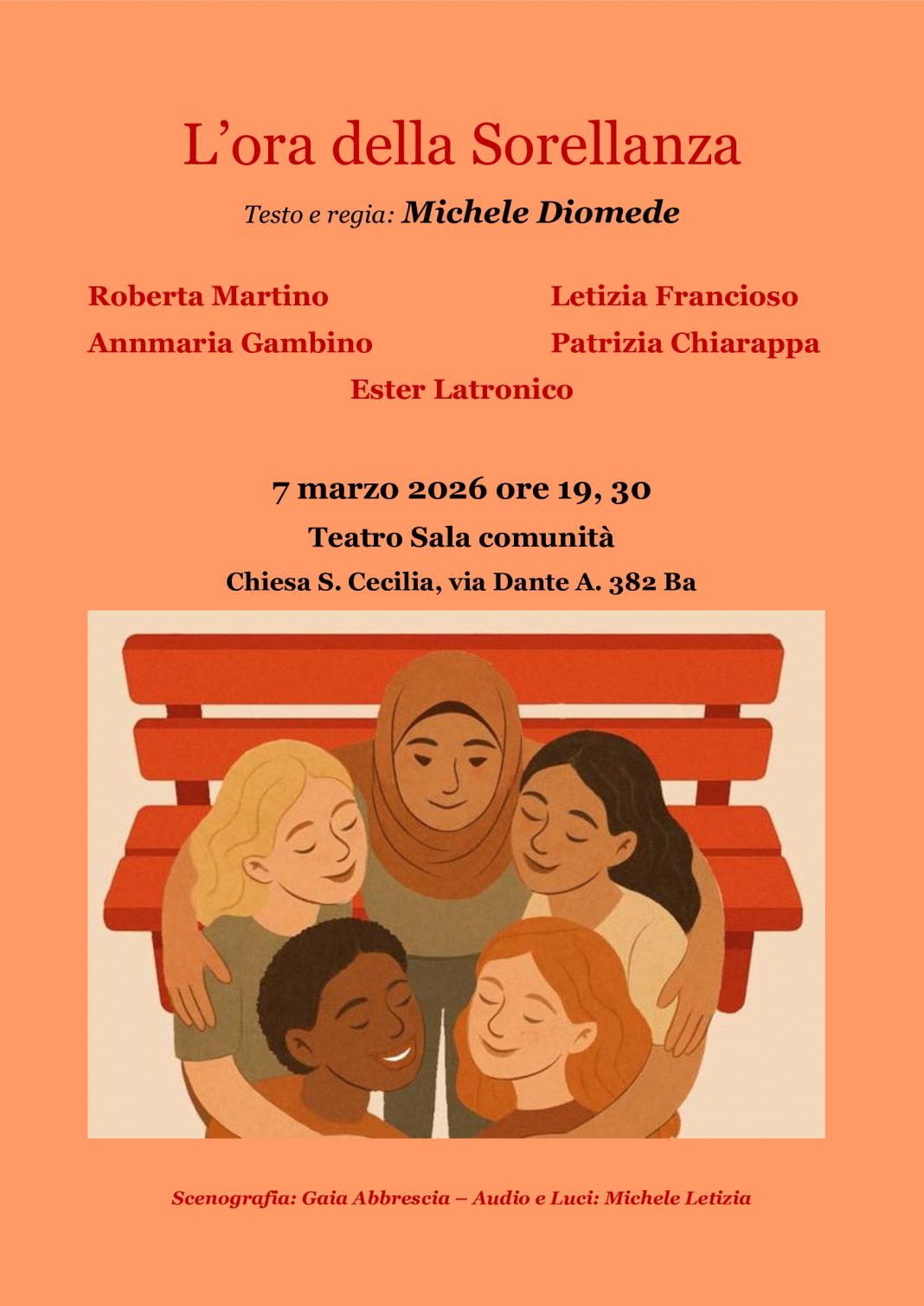 Teatro sala comunità Chiesa s. Cecilia