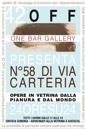 GALLERIA 42 CONTEMPORANEO – 42 OFF