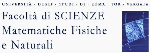 UNIVERSITA’ DI ROMA TOR VERGATA – FACOLTA’ DI SCIENZE M.F.N