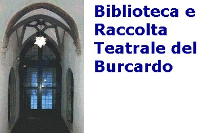 SIAE BIBLIOTECA E RACCOLTA TEATRALE DEL BURCARDO